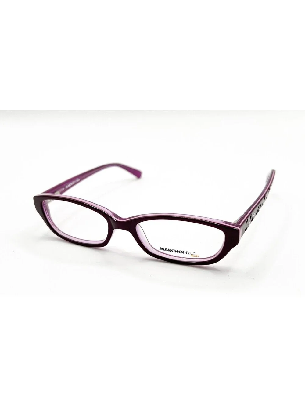 Marchon Nyc Ava 616 Purple Authentic Eyeglasses 45-15-125